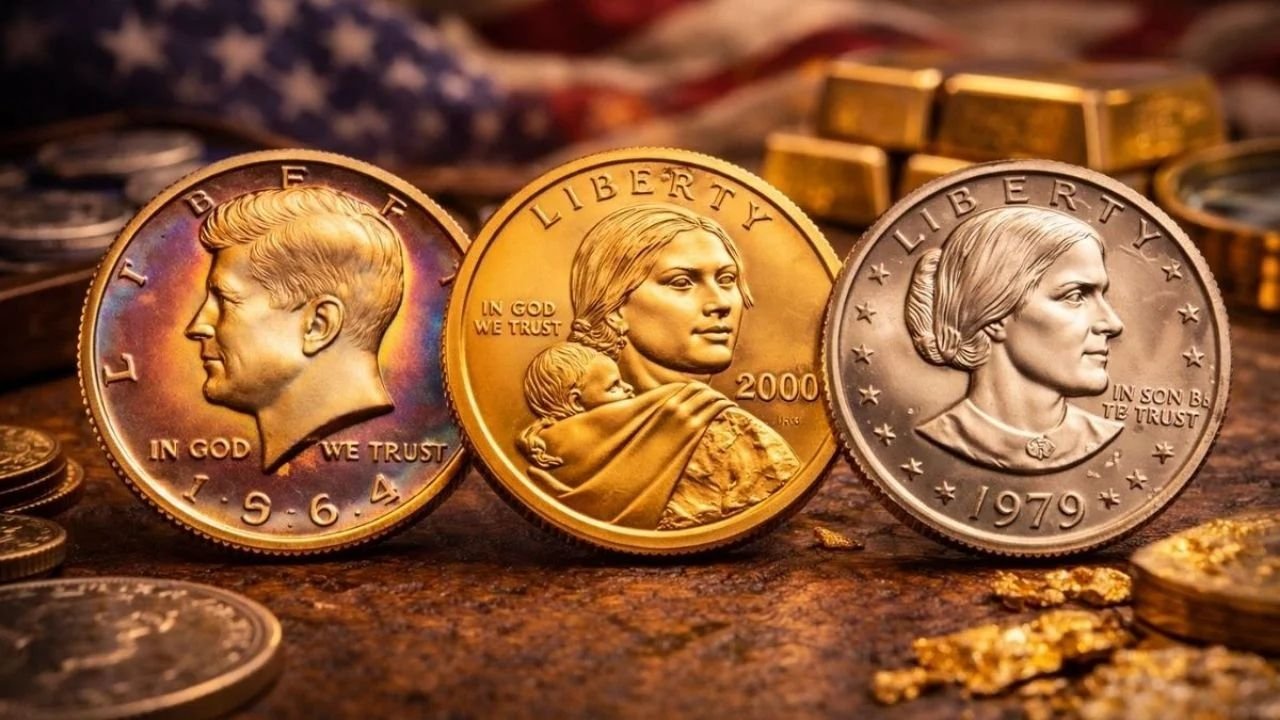 Million-Dollar Modern U.S. Coins in 2026: Kennedy, Sacagawea, and Susan B. Anthony Dollar Rarities Explained